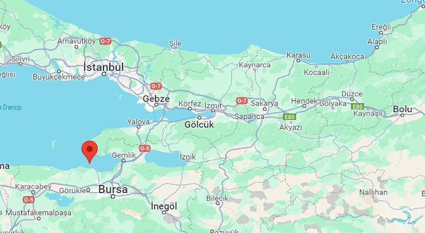 Son dakika: Marmara Denizi’nde 3.2 büyüklüğünde deprem