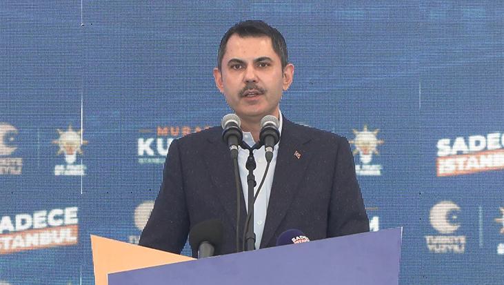 Murat Kurum’dan İmamoğlu’na: İstanbul’a 650 kilometre metro yapıldı da biz görmedik mi?
