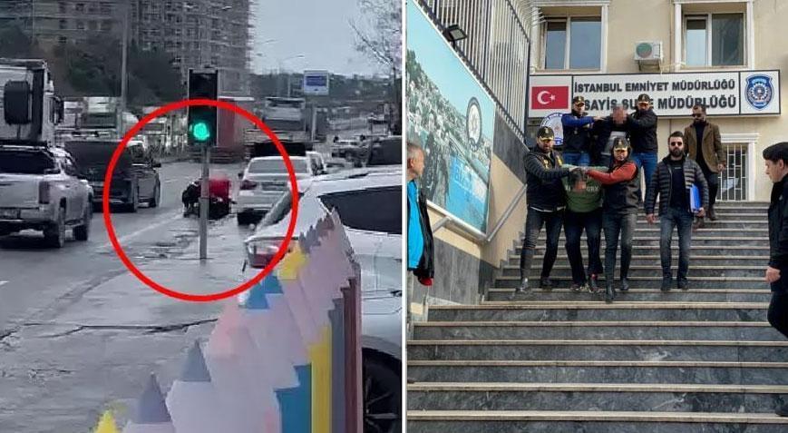 Esenyurt’ta banka çıkışı cadde ortasında gasp! Şüpheliler tutuklandı