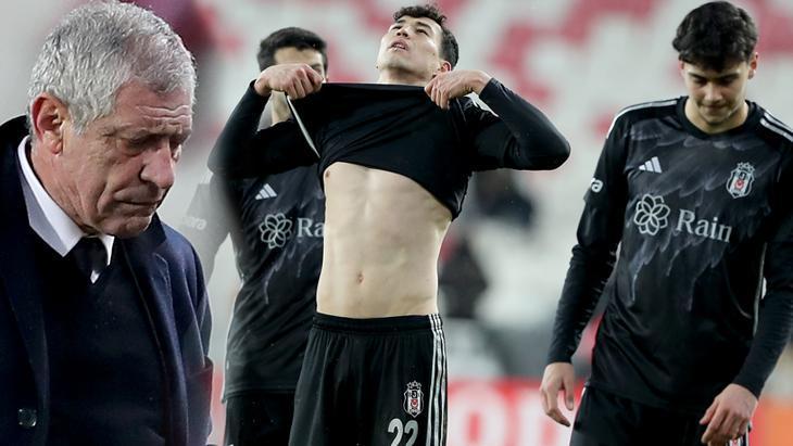 Beşiktaş’ın Sivasspor yenilgisi sonrası olay sözler: Tokat var, Santos yok! Yazık oluyor