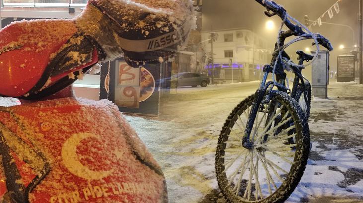 Bir kent buz tuttu! Termometre eksi 32’yi gördü, araçlar çalışmadı