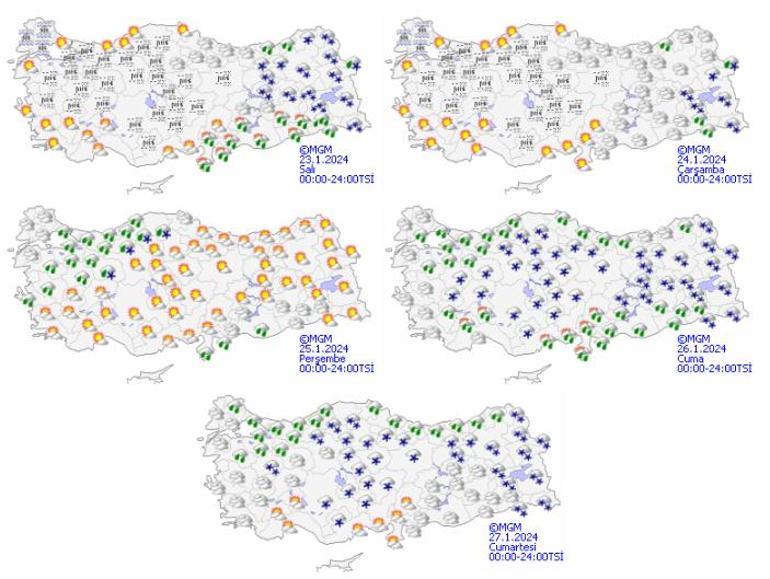 Son dakika… Meteoroloji’den yoğun kar alarmı! Kar kalınlığı 20 santimetre üzerinde olacak