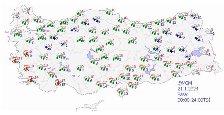 Meteoroloji gün verdi! Birçok ilde kar alarmı