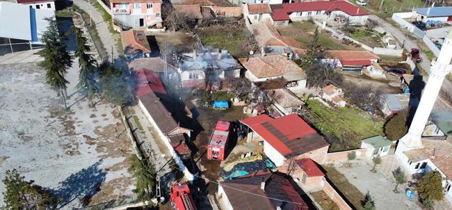 Ocakta unutulan süt evi küle çevirdi: Bir geldik, iş işten geçmişti