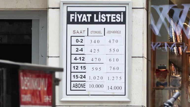 İstanbul'da tartışma yaratan otopark ücreti! 10 bin TL'ye aylık abonman