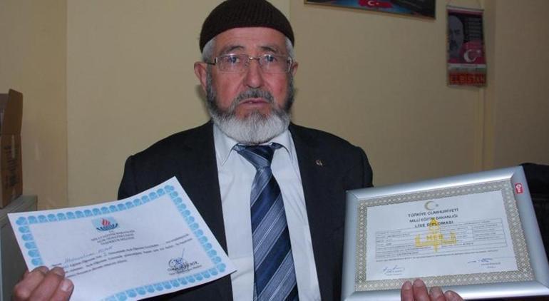 69 yaşında lise diploması almıştı! Acı haber geldi