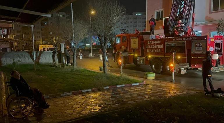 Batman’da korku dolu anlar! Psikiyatri hastası kaldığı odayı ateşe verdi