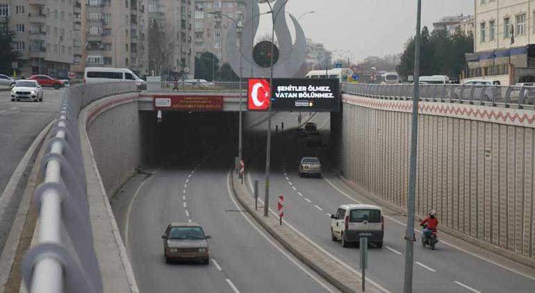 Kahramanmaraş'ta duygulandıran mesaj! Görenlerin gözleri doldu