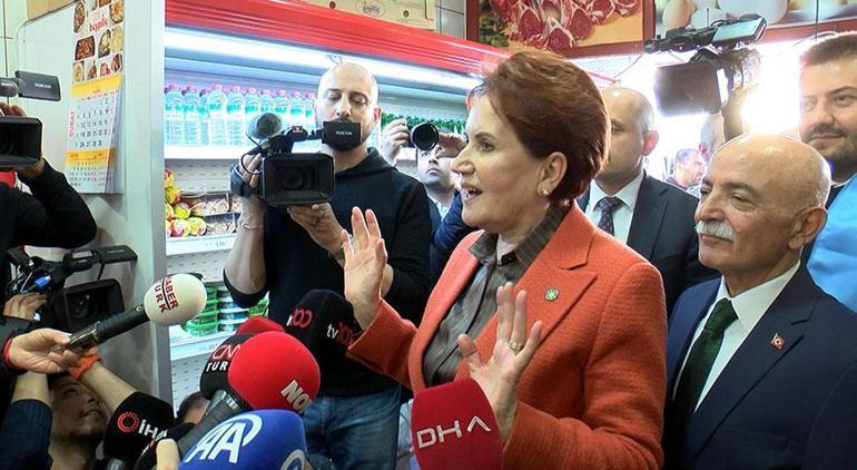 Akşener'in seçim gezisinde gerginlik! 'Vermeyin kardeşim bize oy'