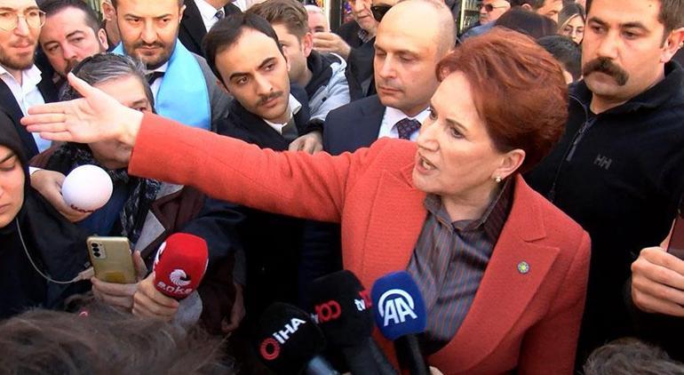 Akşener'in seçim gezisinde gerginlik! 'Vermeyin kardeşim bize oy'
