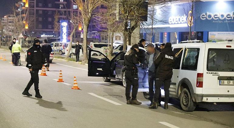 Aksaray polisinden şok uygulama! Didik didik aradılar