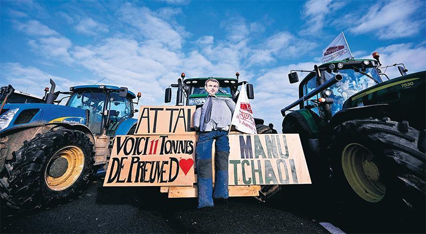 Avrupalı çiftçiler sınır tanımıyor…