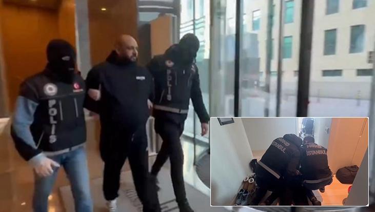 Kırmızı bültenle aranan uyuşturucu madde kartelinin elebaşı İstanbul’da yakalandı