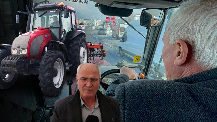 700 kilometrelik ‘inat’ rotası! 3 gün traktörünü sürdü, sonuç şaşırttı