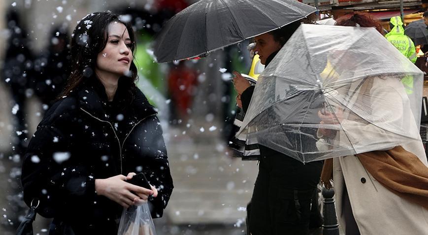 Meteoroloji’den sağanak ve kar uyarısı! Bu gece ve yarına dikkat