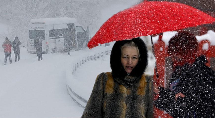 Son dakika… Meteoroloji’den yeni uyarı geldi! Bir kentte eğitime kar engeli