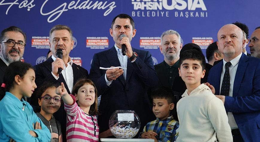 Murat Kurum: Bizi İstanbul’daki 39 ilçede kentsel dönüşüm şantiyelerinde göreceksiniz