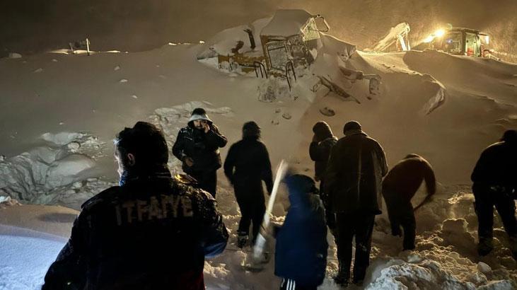 Artvin’de çığ altında kalan operatör hayatını kaybetti