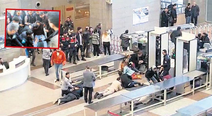 Çağlayan’da hain saldırı