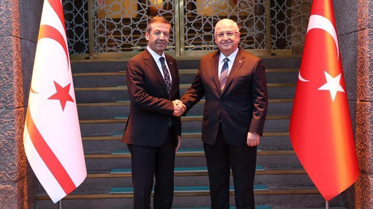 Bakan Güler ile Ertuğruloğlu bir araya geldi