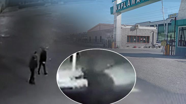 Dehşete düşüren baltalı cinayet kamerada!