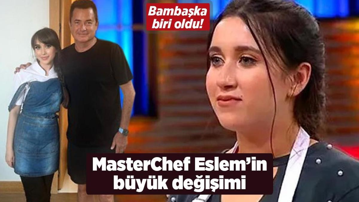 MasterChef Eslem Sena Yurt’un değişimi herkesi şaşırttı!