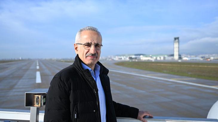 Bakan Uraloğlu açıkladı! Avrupa’da bir ilk, 3 uçak aynı anda inip kalkabilecek