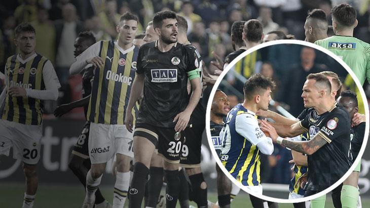 Fenerbahçe’de Cengiz Ünder çok sinirlendi! Ortalık karıştı, kartlar havada uçuştu