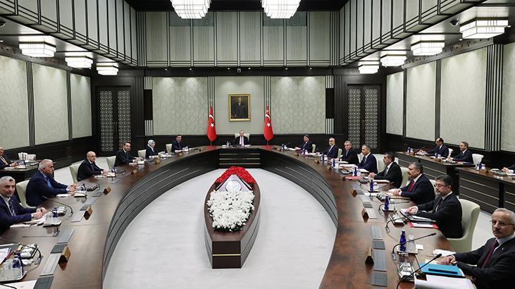 Kabine, Cumhurbaşkanı Erdoğan başkanlığında toplandı