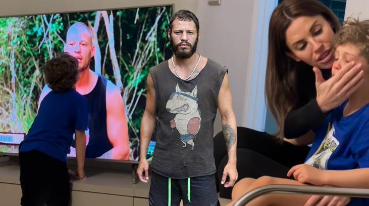 Survivor Atakan’ın oğlu Aslan’ın gözyaşları: Babamın kaybetmesine üzülüyorum!