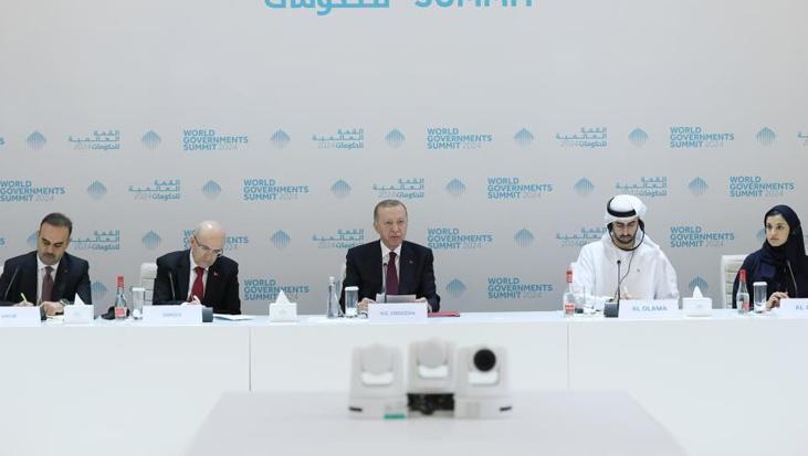 Cumhurbaşkanı Erdoğan’dan Dubai’de önemli temaslar