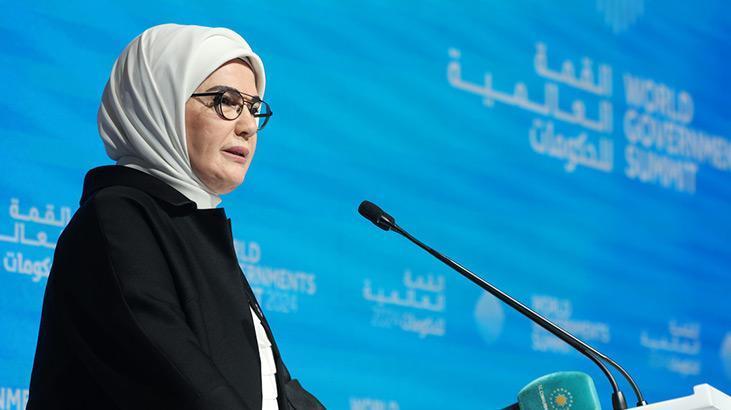 Emine Erdoğan’dan BAE’de Gazze çağrısı