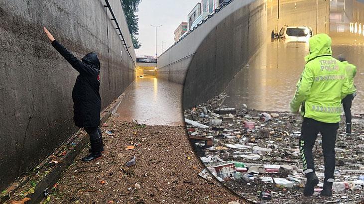 Alt geçitte felaketin iz: 2,5 metrelik su seviyesinde cansız bedeni bulundu!