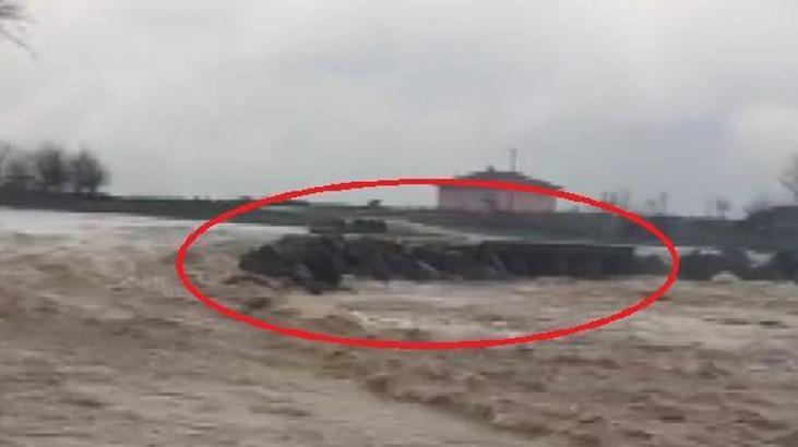 Diyarbakır’da sağanak sonucu dere taştı! Evler, ahırlar sular altında kaldı