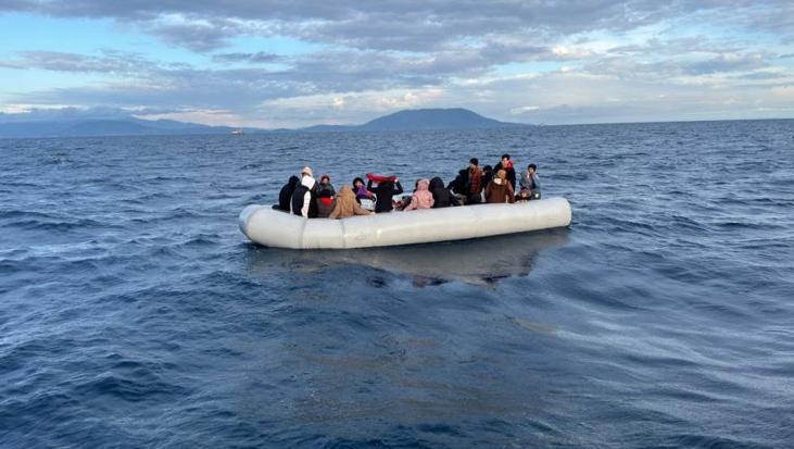 İhbar geldi, harekete geçildi! 43 göçmen böyle kurtarıldı