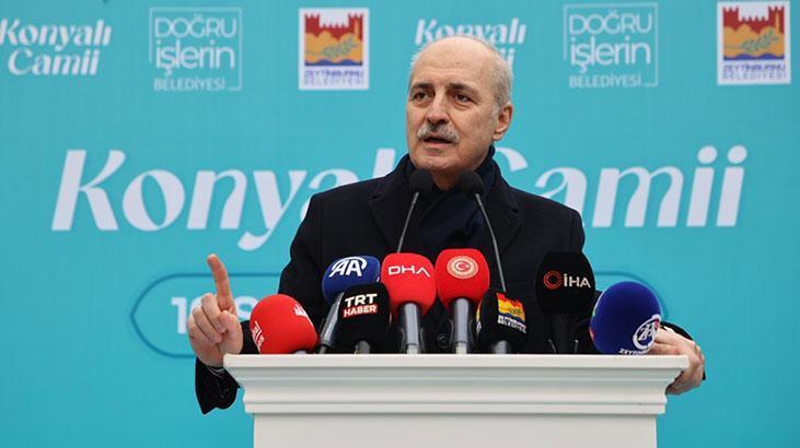 TBMM Başkanı Kurtulmuş’tan İsrail açıklaması
