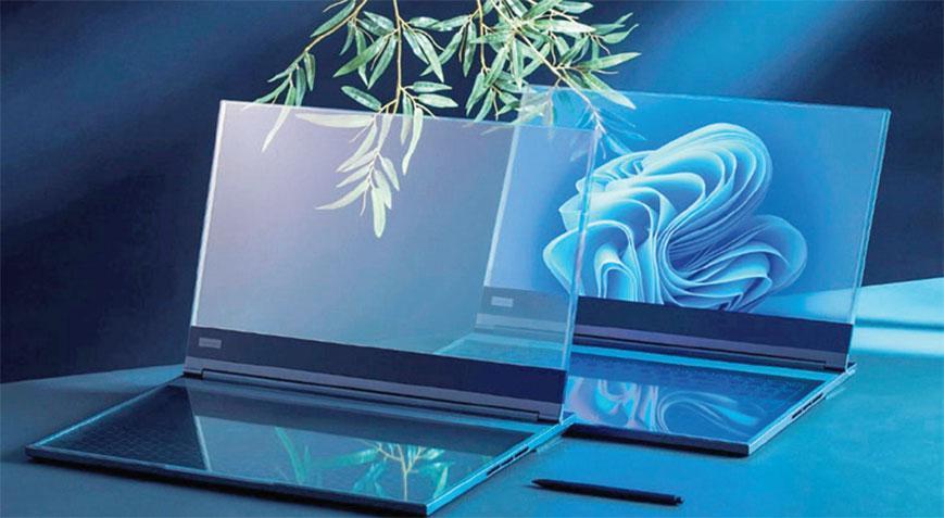Şeffaf laptop çağı başlıyor