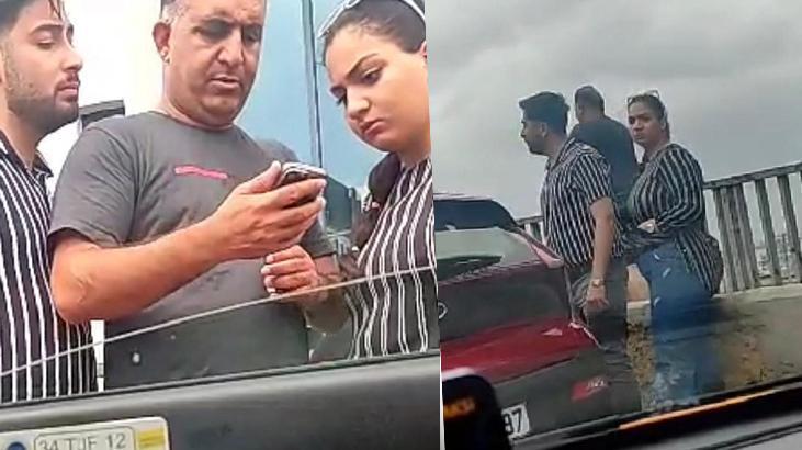 İstanbul’da kaydedildi! ‘Burası Türkiye’ deyip yaşananları görüntüledi