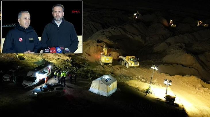 Erzincan İliç’te maden sahasında son durum: Heyelan riski nedeniyle arama faaliyetlerini durdurduk