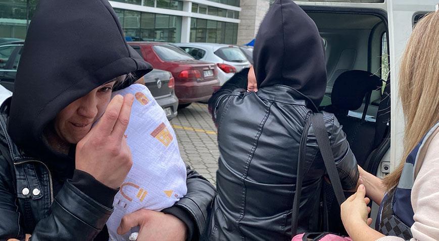 1 milyon 700 bin TL’lik hırsızlık! 3 aylık bebeğiyle cezaevine girdi