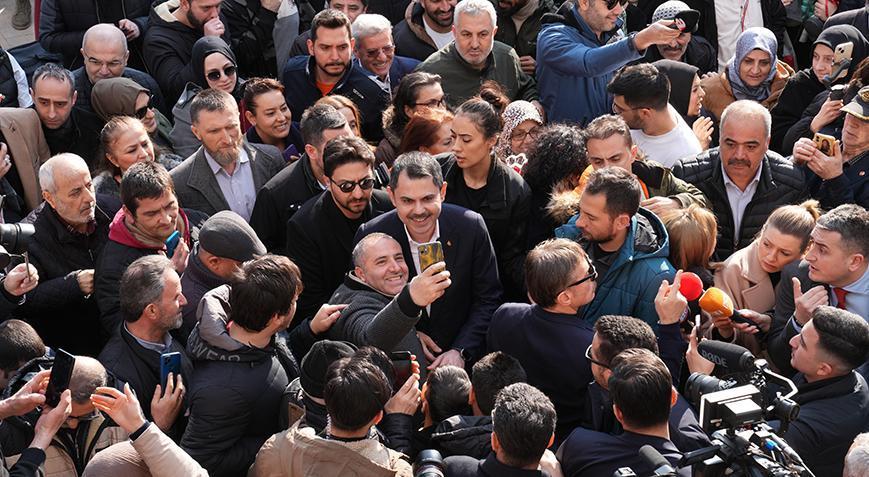 Murat Kurum Şirinevler’de vatandaşlarla sohbet etti! Dikkat çeken diyalog