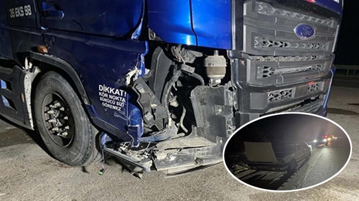 Manisa’da feci kaza! Alkollü TIR sürücüsü Fark etmedim dedi