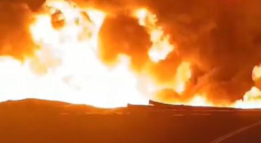 Sulama boruları ateşe verilmişti… Zarar ortaya çıktı