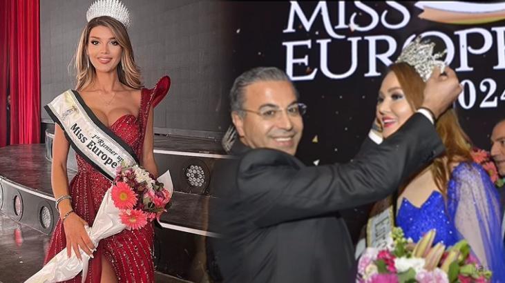 Elmas Yılmaz, Miss Europe seçildi! Rus yarışmacıyı önce paylaştı, sonra sildi