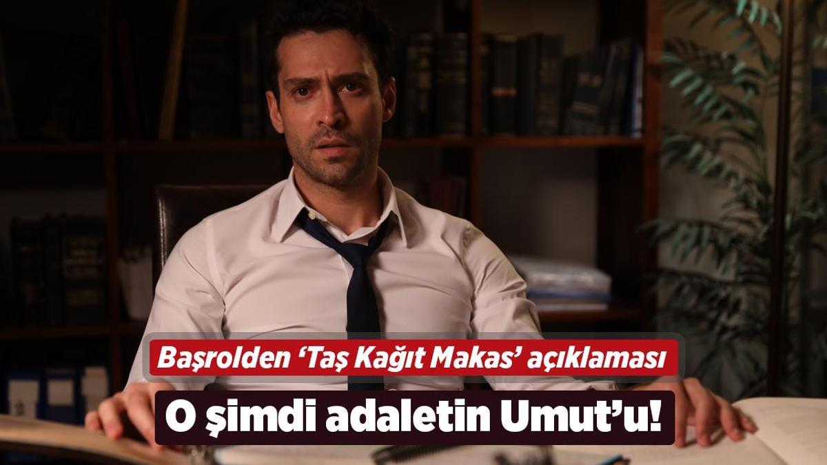 O şimdi adaletin Umut’u! Ekin Koç’tan ‘Taş Kağıt Makas’ açıklaması