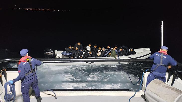 Bodrum açıklarında kaçak göçmen operasyonu!