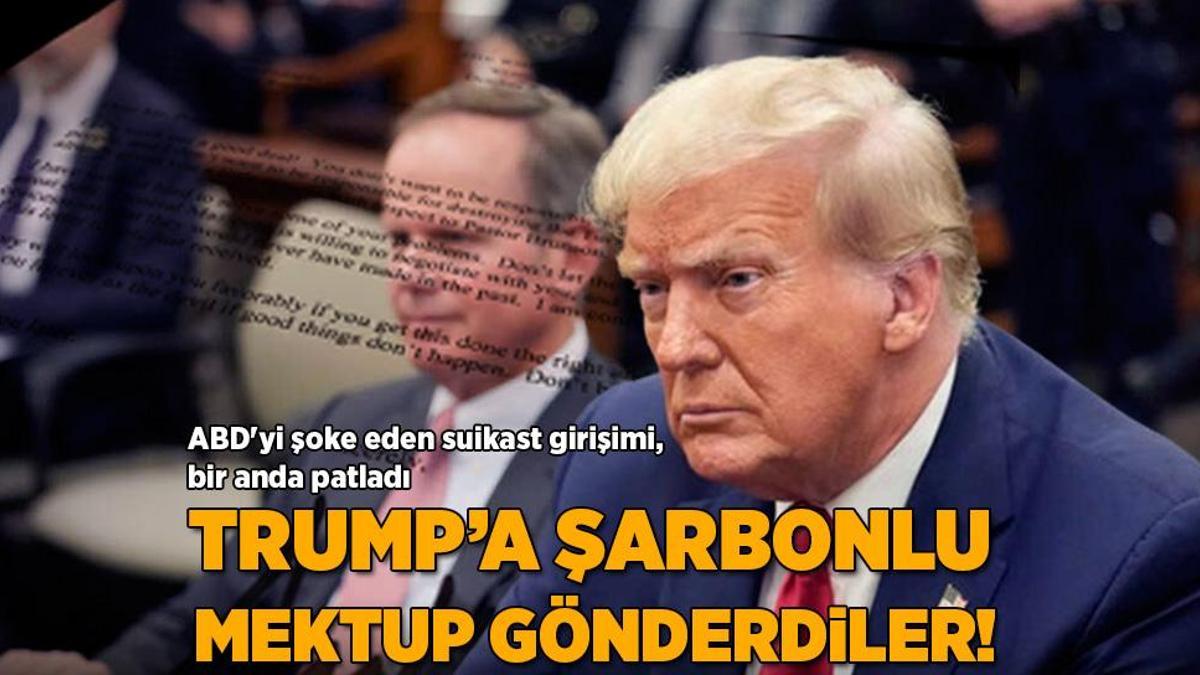 Trump’a şarbonlu mektup gönderdiler! ABD’yi şoke eden suikast girişimi, bir anda patladı