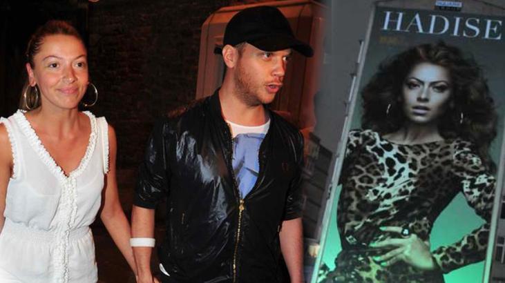 Hadise ayrılık sonrası evinin karşısına kendi posterini astırmıştı! Sinan Akçıl’dan olay yorum