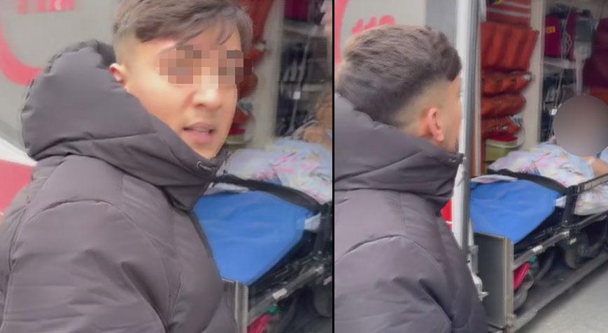 Ambulansın boş olduğunu iddia etti; hastayı görünce sorduğu soru ‘pes’ dedirtti
