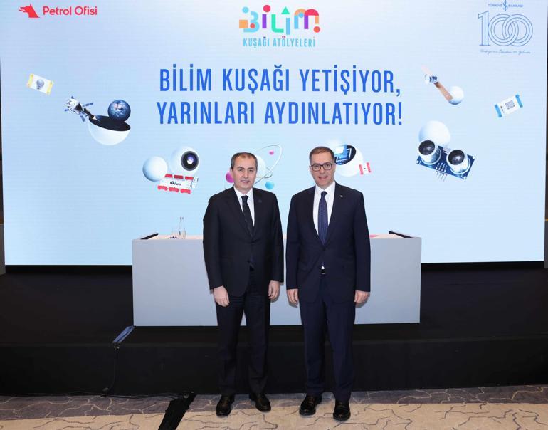 İş Bankası ve Petrol Ofisi Grubu’ndan Bilim Kuşağı Atölyeleri